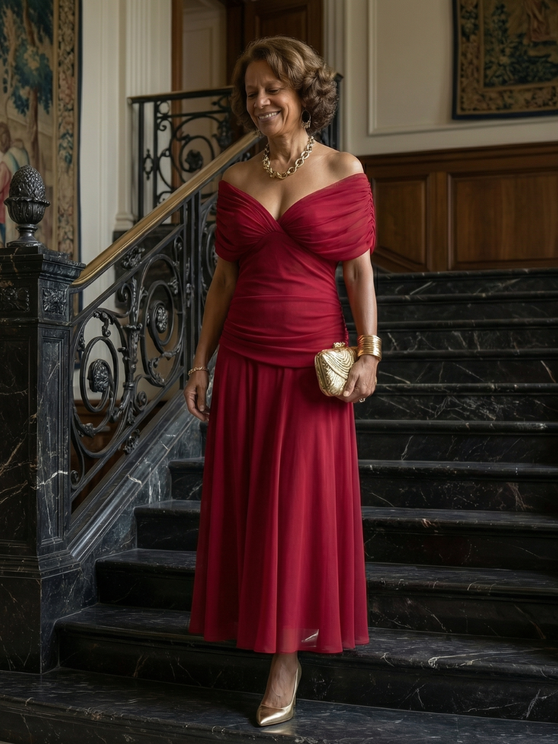 Daniela | Vestido midi de estilo español