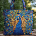 Bolso Artesanal Pavo Real