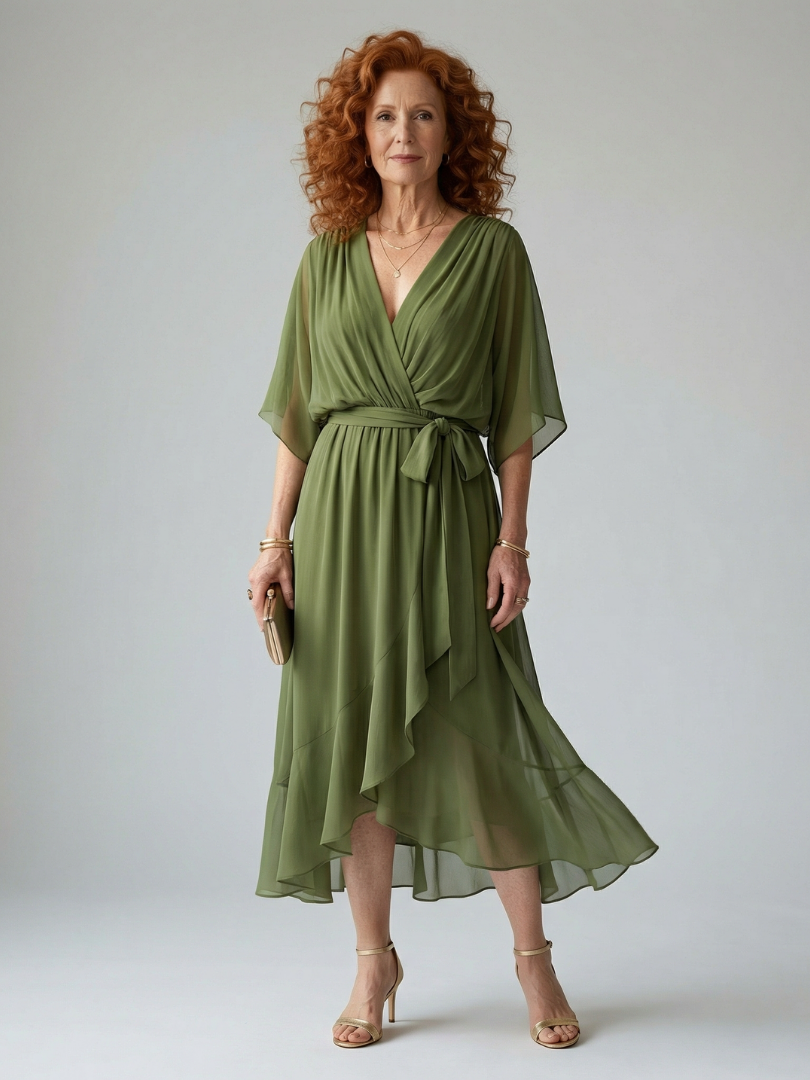 Dolores™ | Vestido Midi Silueta Top