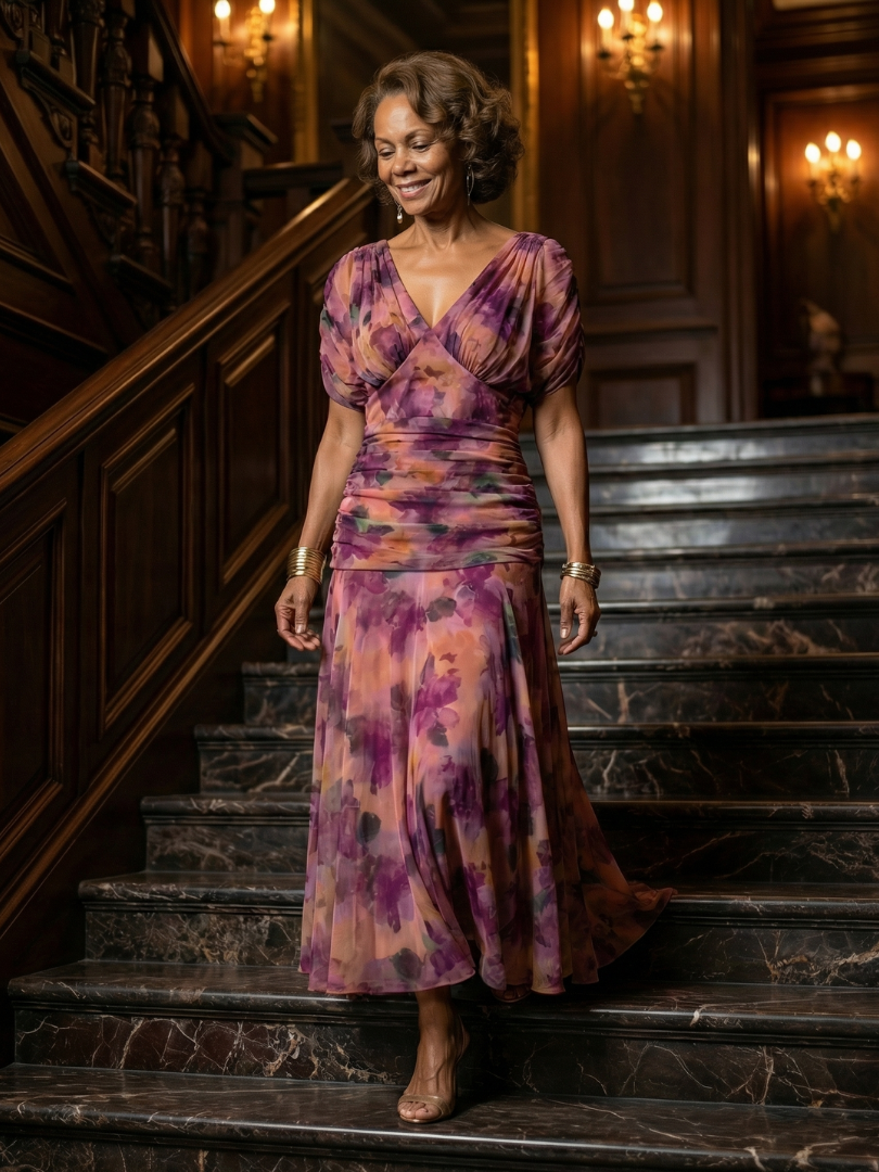 Daniela | Vestido midi de estilo español