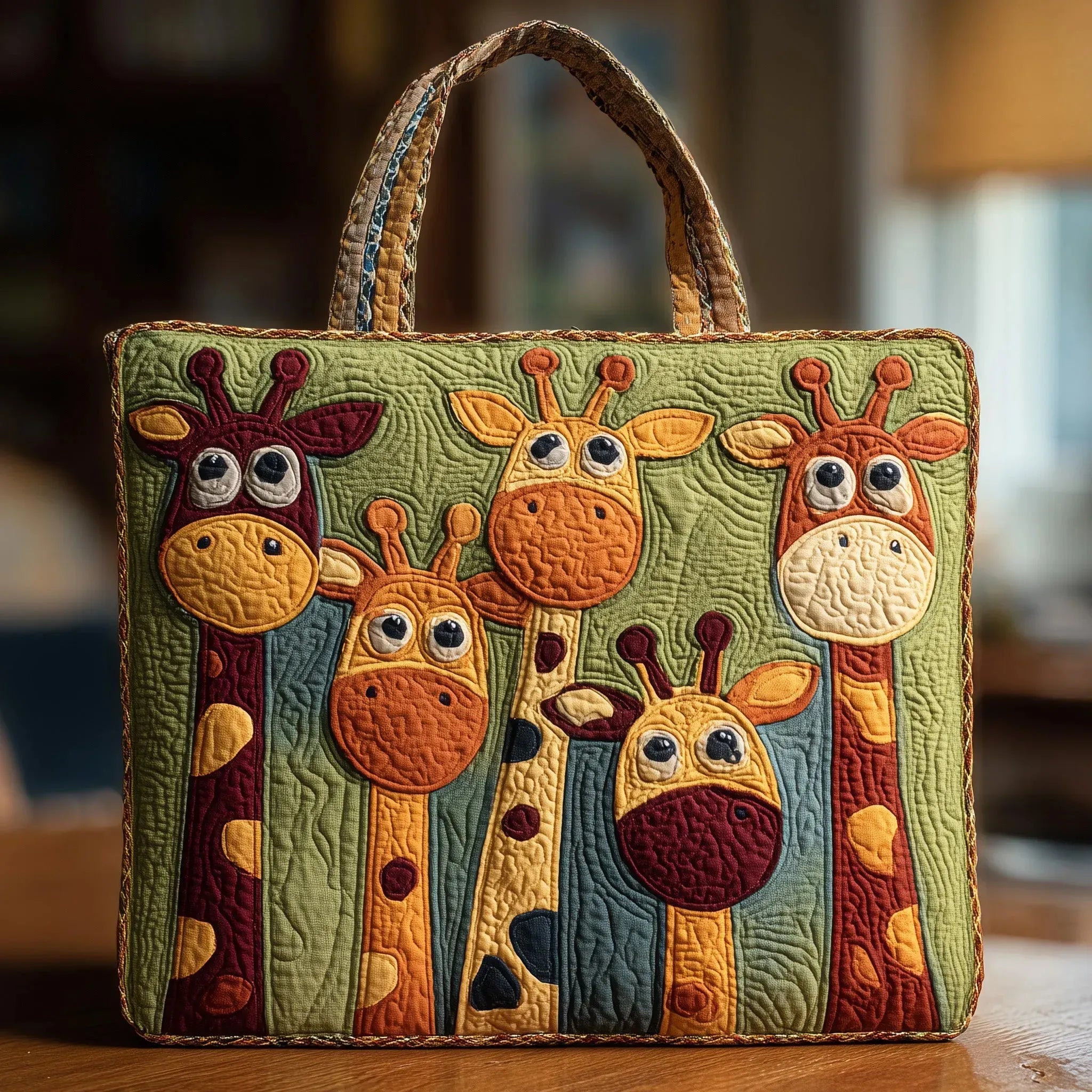 Bolso Artesanal Giraffa