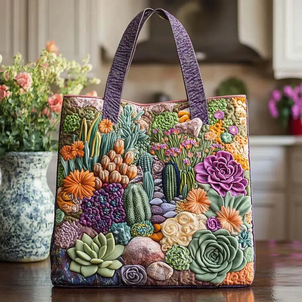 Bolso Artesanal Jardín de Flores