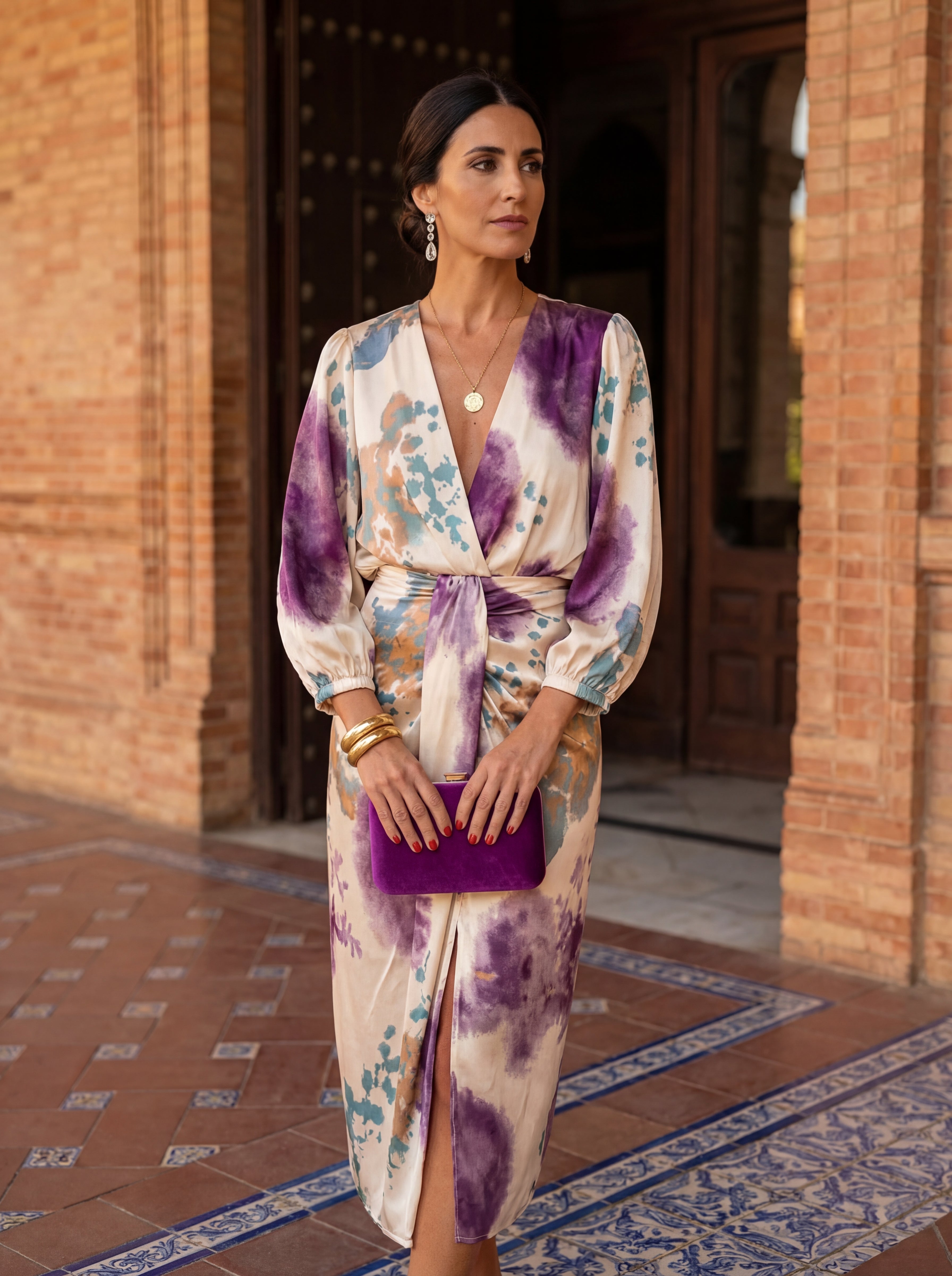 Valeria - Vestido Elegante Escote en V
