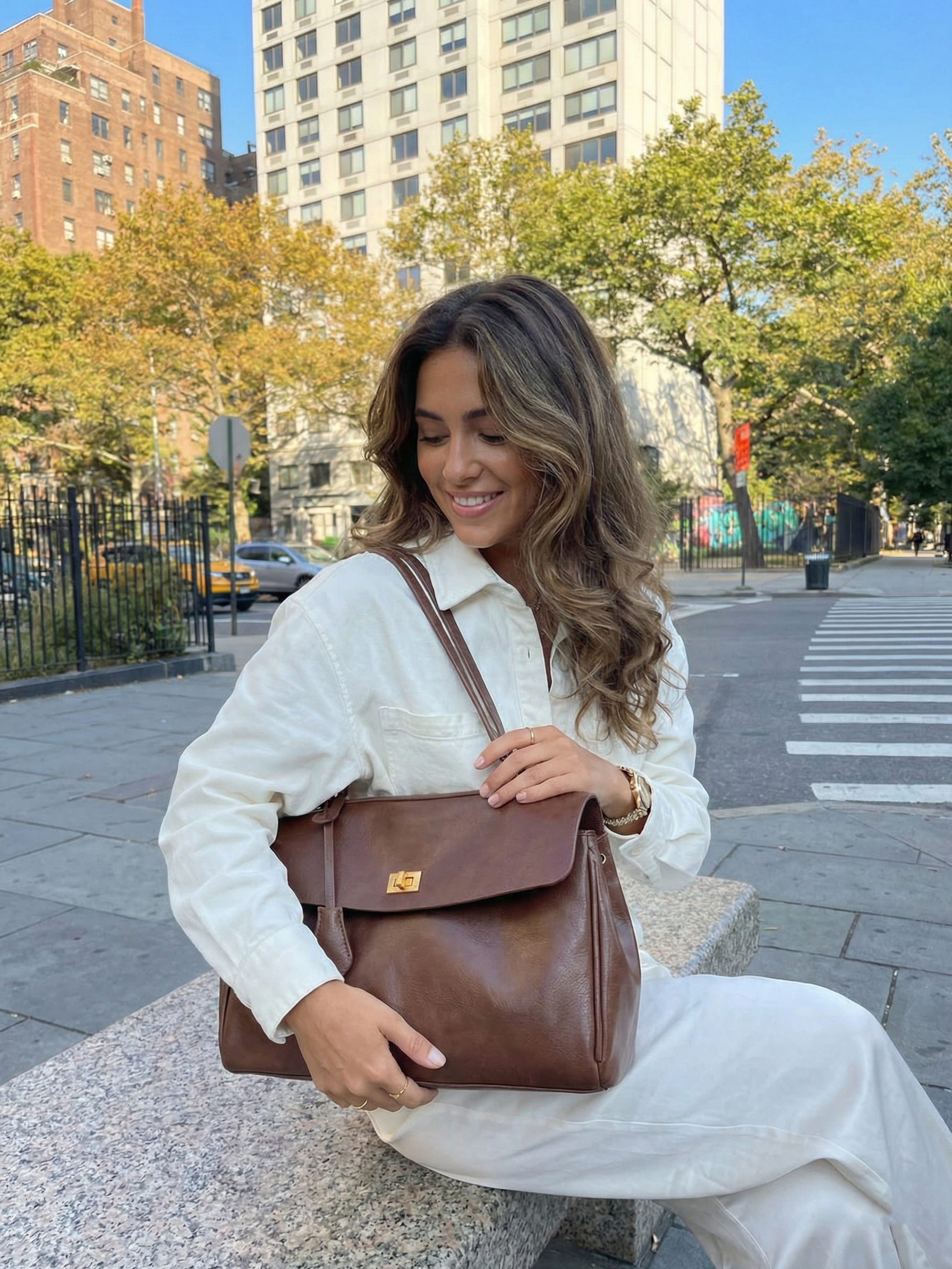 Cecil | Bolso de Hombro Estructurado