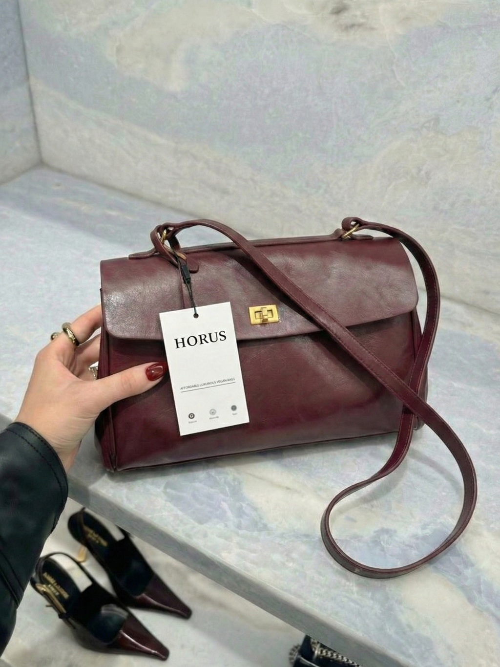 Cecil | Bolso de Hombro Estructurado