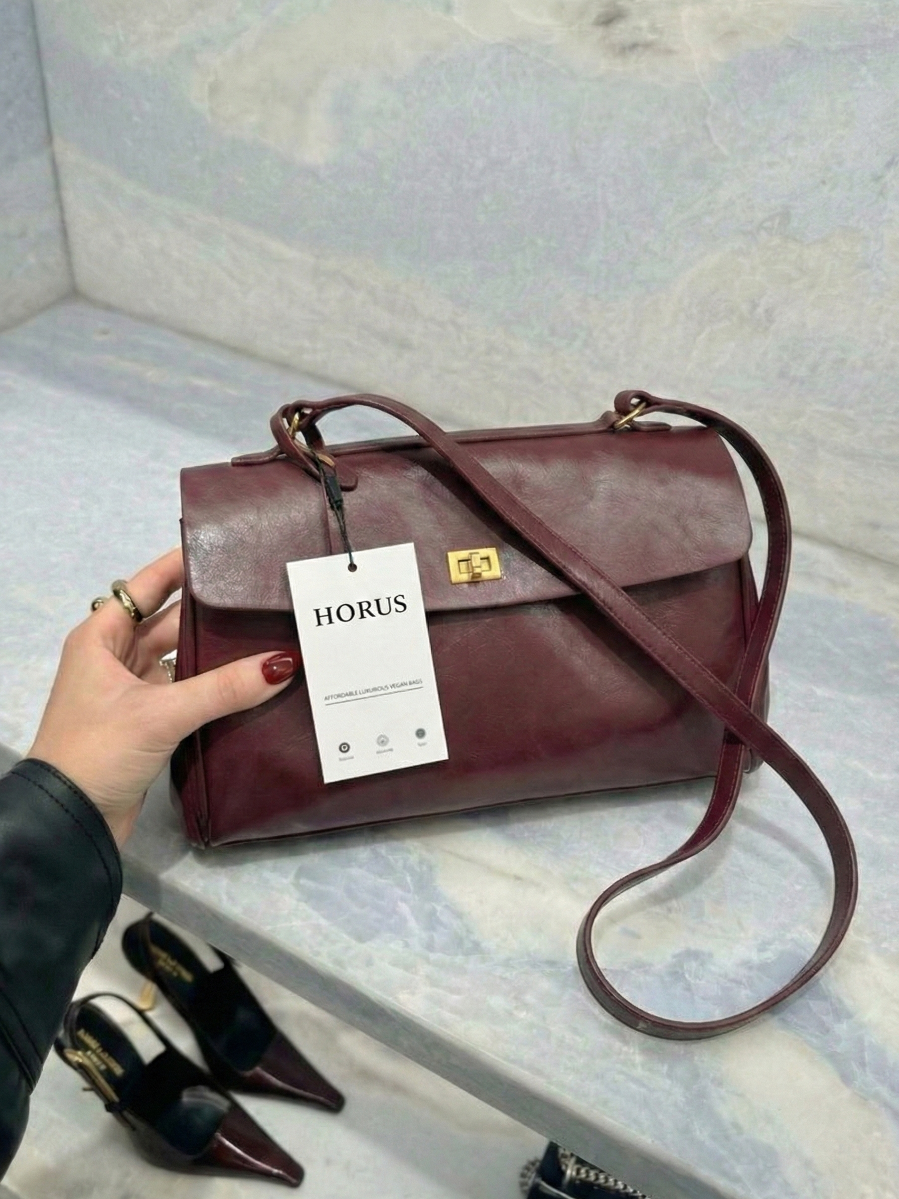 Cecil | Bolso de Hombro Estructurado