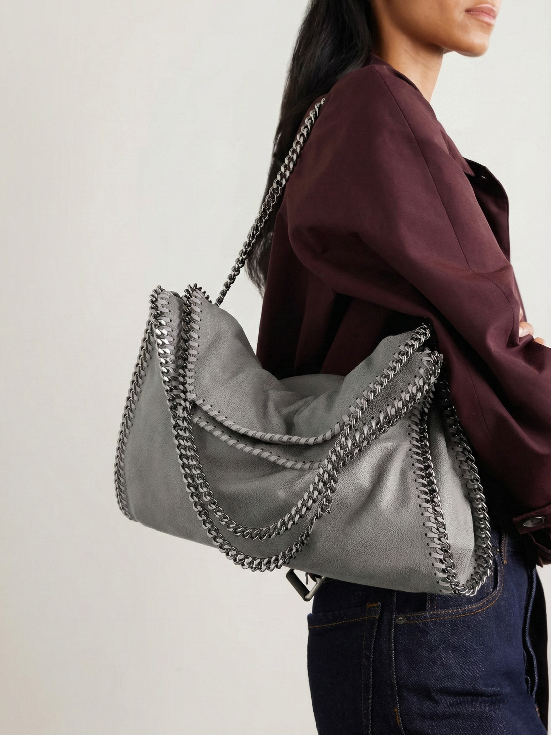Skyla | Bolso Tote de Cadena en Cuero Sintético