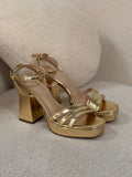 Sandalia Invitada Gold | Nuit