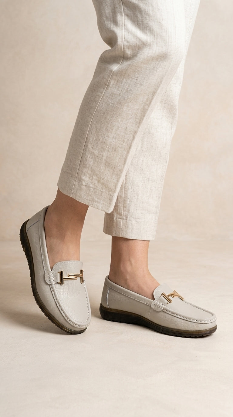 Mocasines de piel