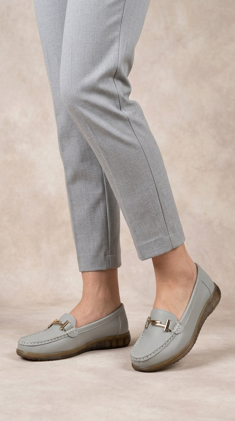 Mocasines de piel