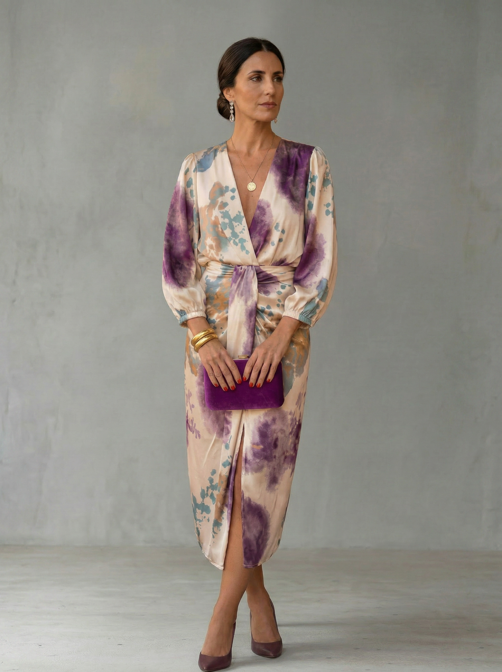 Valeria - Vestido Elegante Escote en V