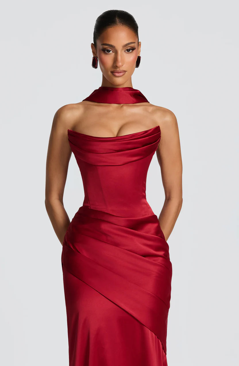Vestido - Rojo Intenso