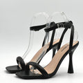 Sandalias tacón | negras