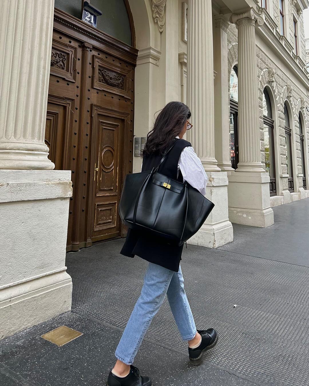 Adele | Bolso Shopper de Cuero
