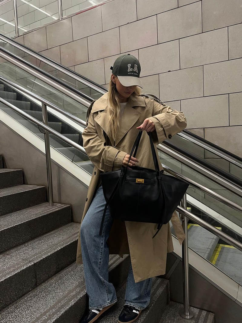 Adele | Bolso Shopper de Cuero