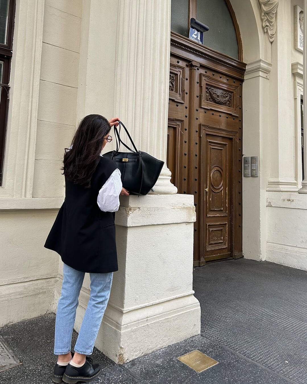 Adele | Bolso Shopper de Cuero