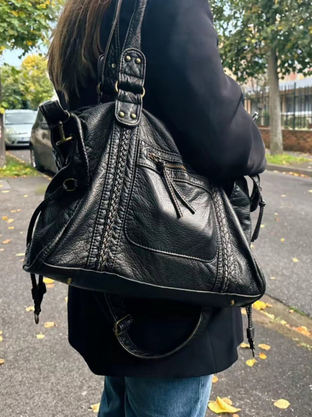 Arabell | Bolso Tote Estructurado Estilo Vintage