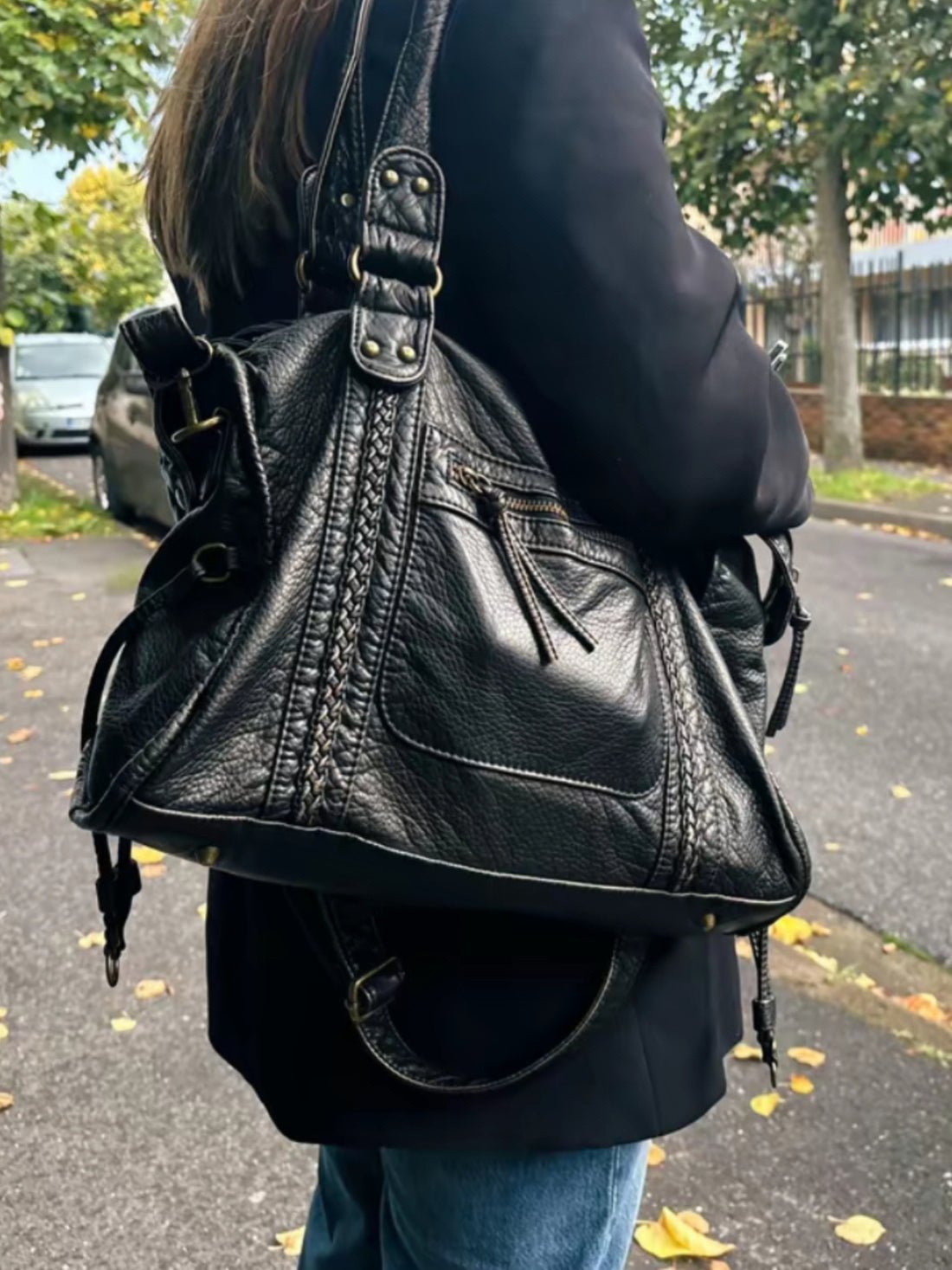 Arabell | Bolso Tote Estructurado Estilo Vintage