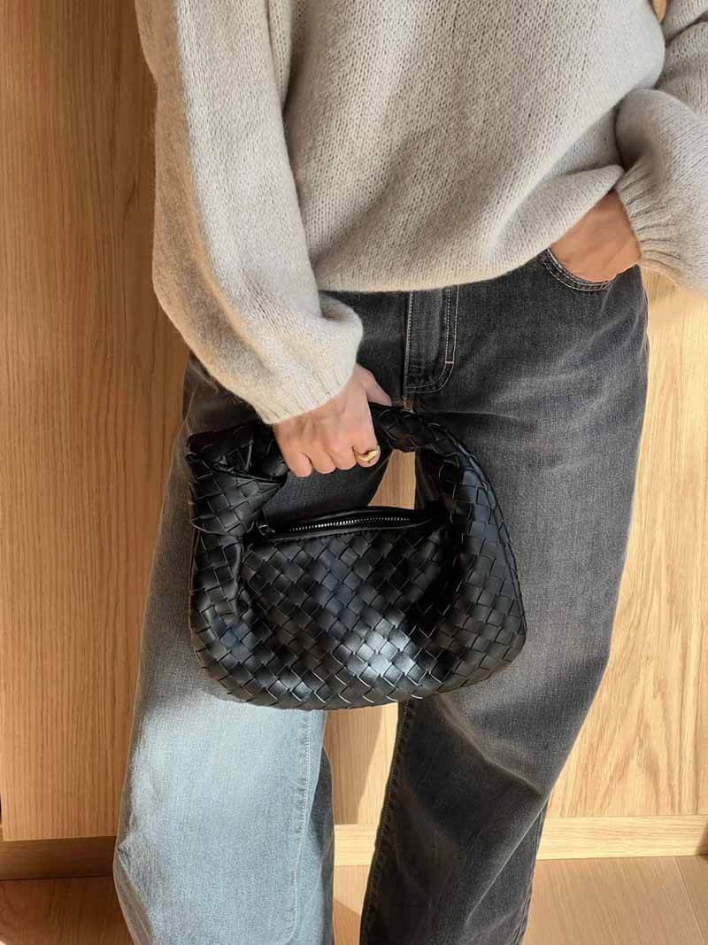 Alina | Mini Bolso de Hombro Tejido