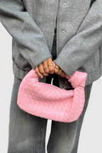 Sage Bolso Satchel Mini Woven