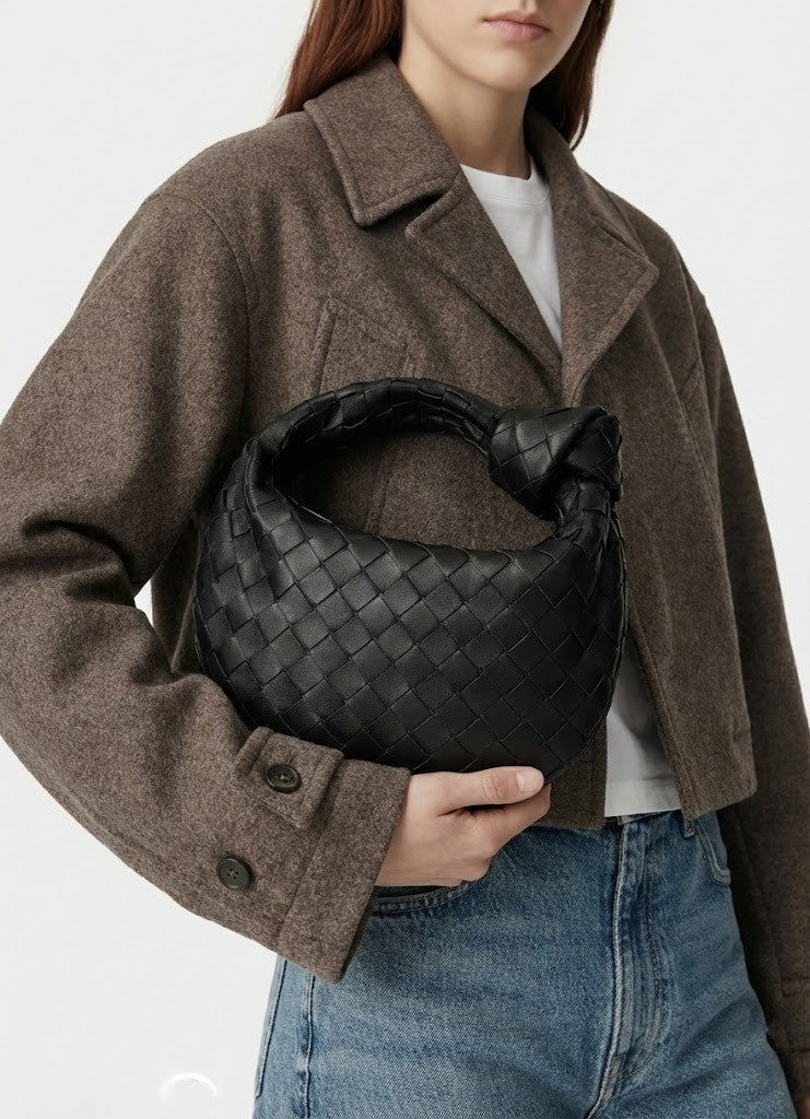 Alina | Mini Bolso de Hombro Tejido